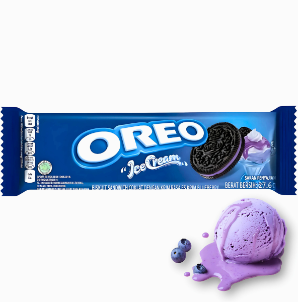 OREO - Biscuit Ice Cream Blueberry HALAL 27.6g